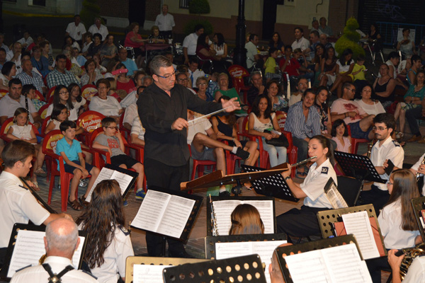 La banda de música municipal dará un concierto el día 11 de septiembre